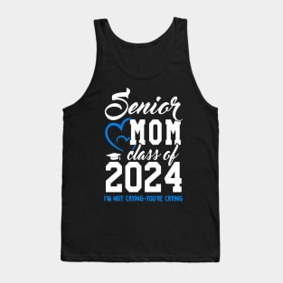 Class of 2024 Senior Gifts Funny Senior Mom Tank Top